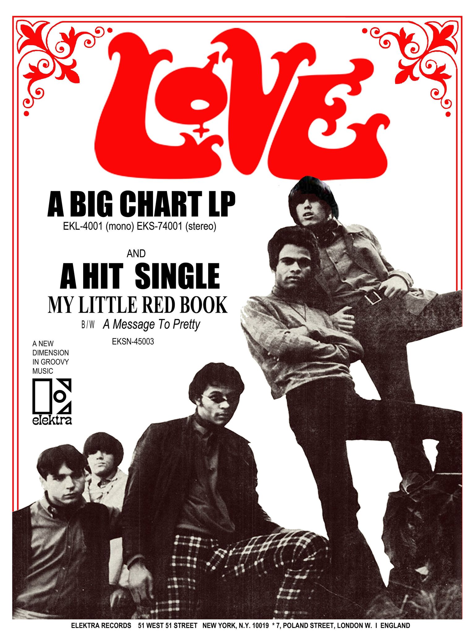 Love's 1966 hit single My Little Red Book