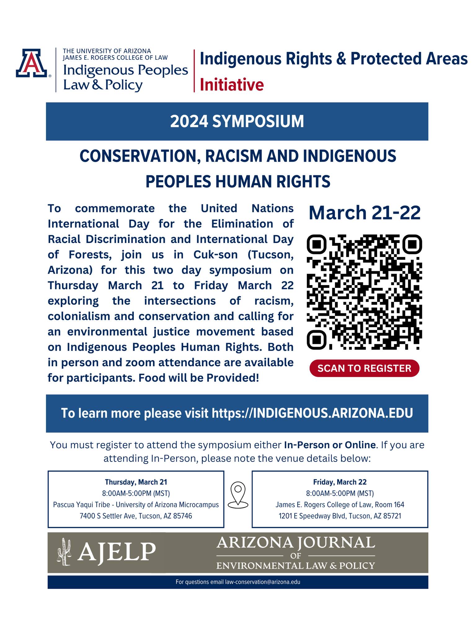 Please join us... - Indigenous Peoples Law & Policy Program | Facebook