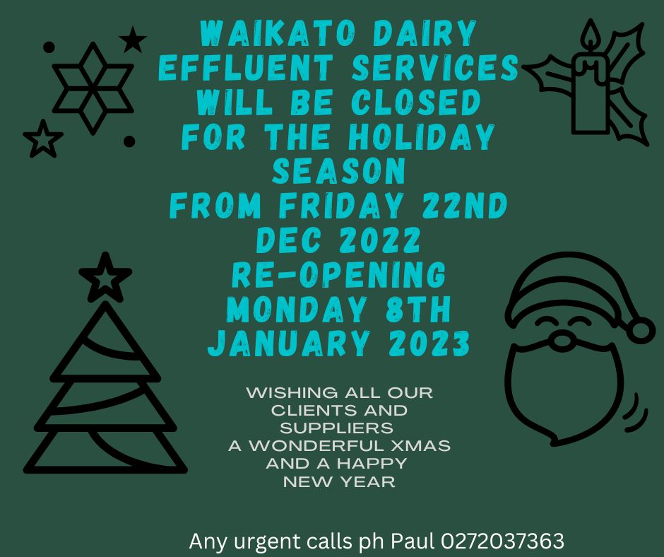 Waikato Dairy Effluent Services Morrinsville