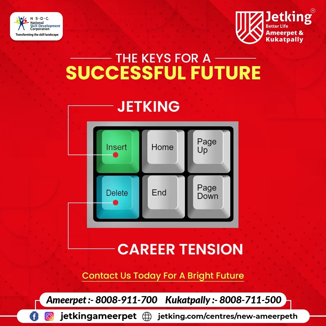 The Keys For A Successful Future!!... - Jetking Kukatpally