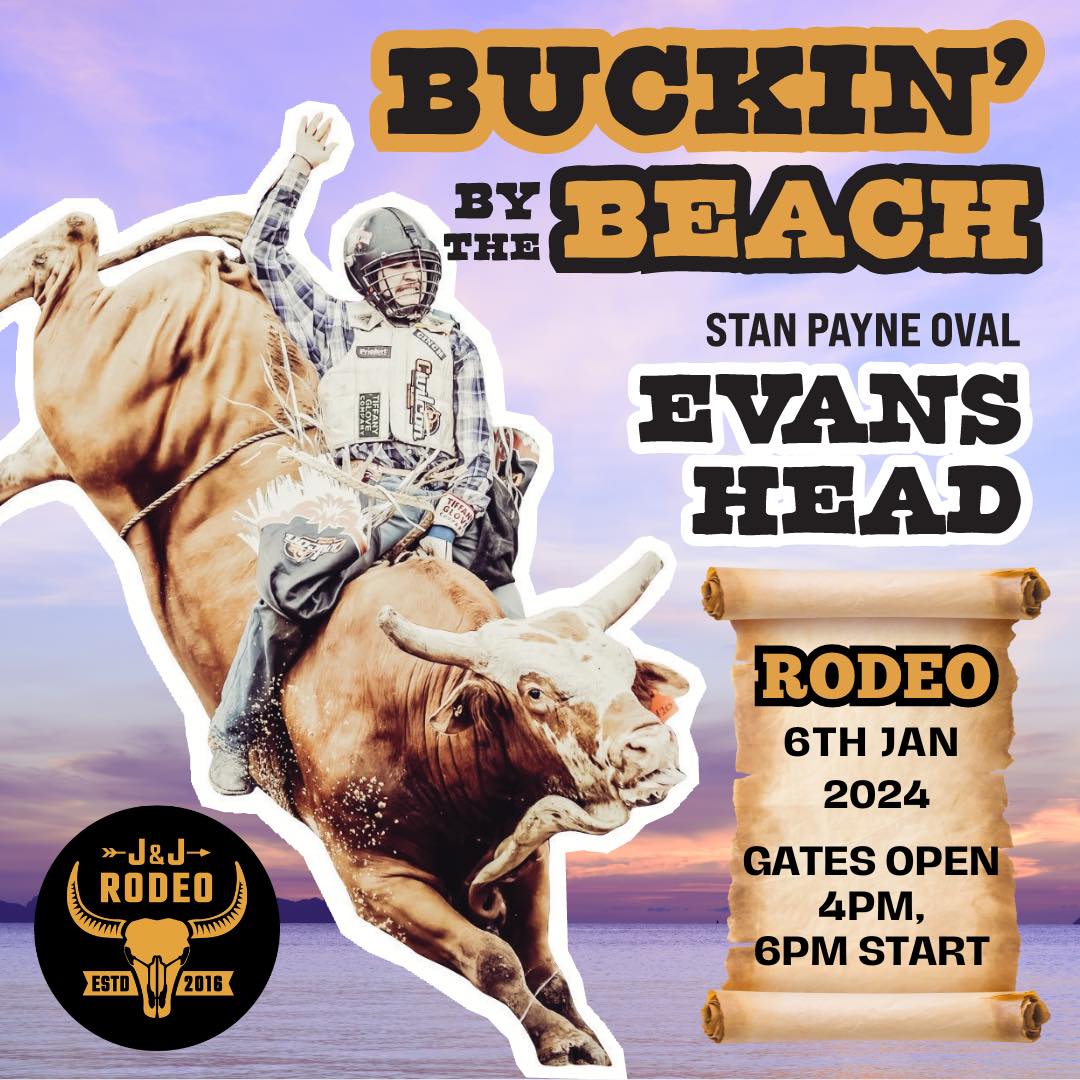 J & J Rodeo - 🏝🐮🤠BUCKIN BY THE BEACH IS BACK BIGGER &... | Facebook