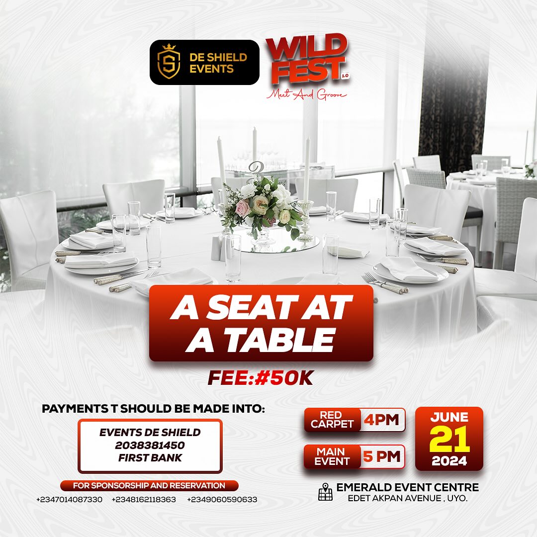 De - With 50k you can get a seat at a table…. Make your booking now ...