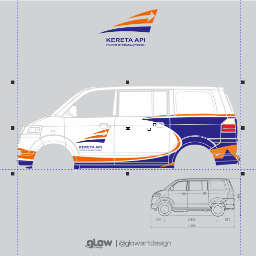 Butuh Jasa Desain Logo Keren Buat Stiker Mobil Branding