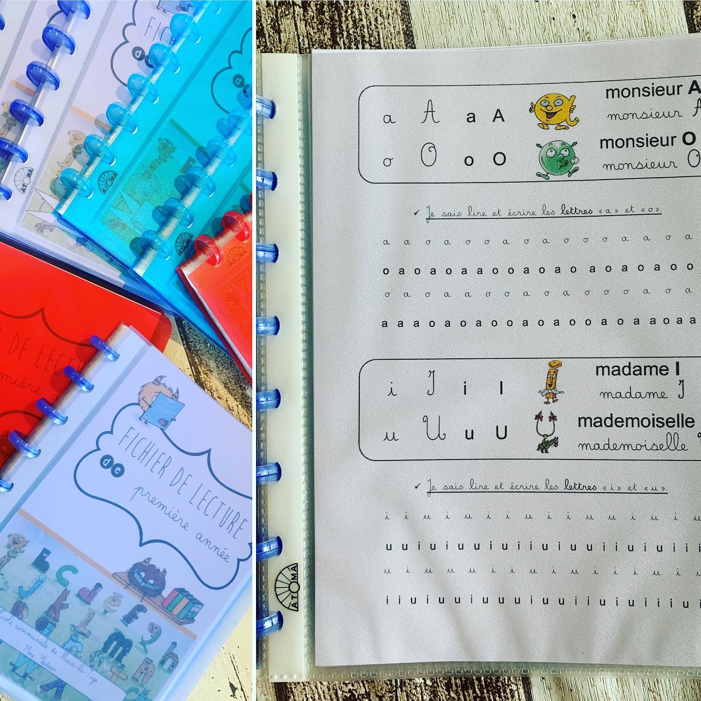 ** Fiches de lecture ** P1 📚 Depuis... - Mother n Teacher