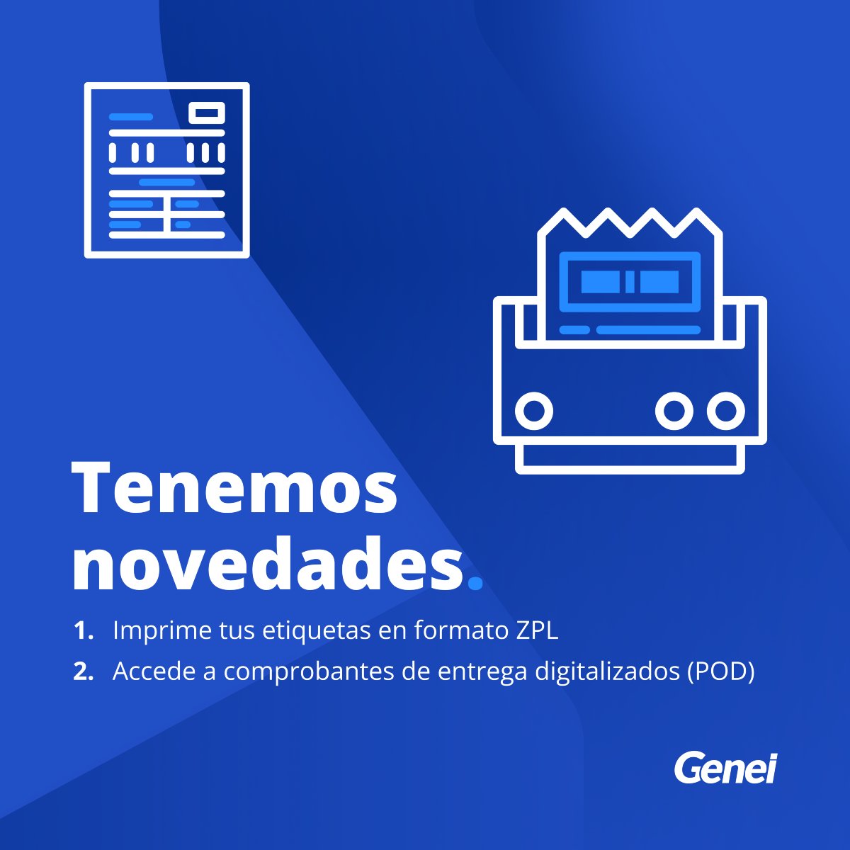 GENEI.ES - 👂 Seguimos escuchando a nuestros usuarios. 🖨️ Ya puedes ...