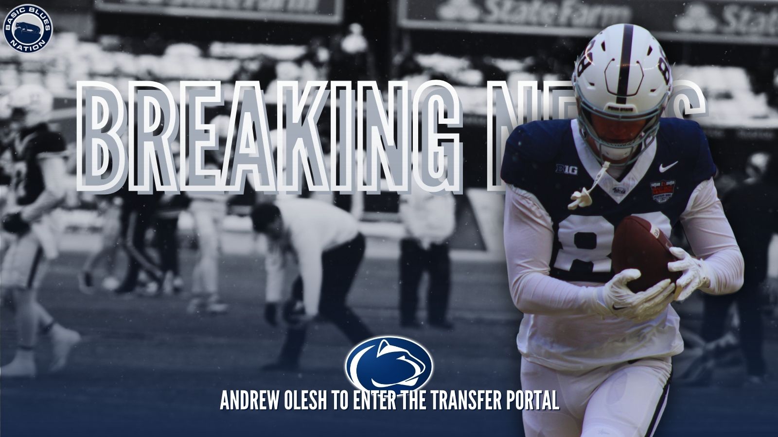 Basic - Penn State TE Andrew Olesh will enter the transfer portal ...