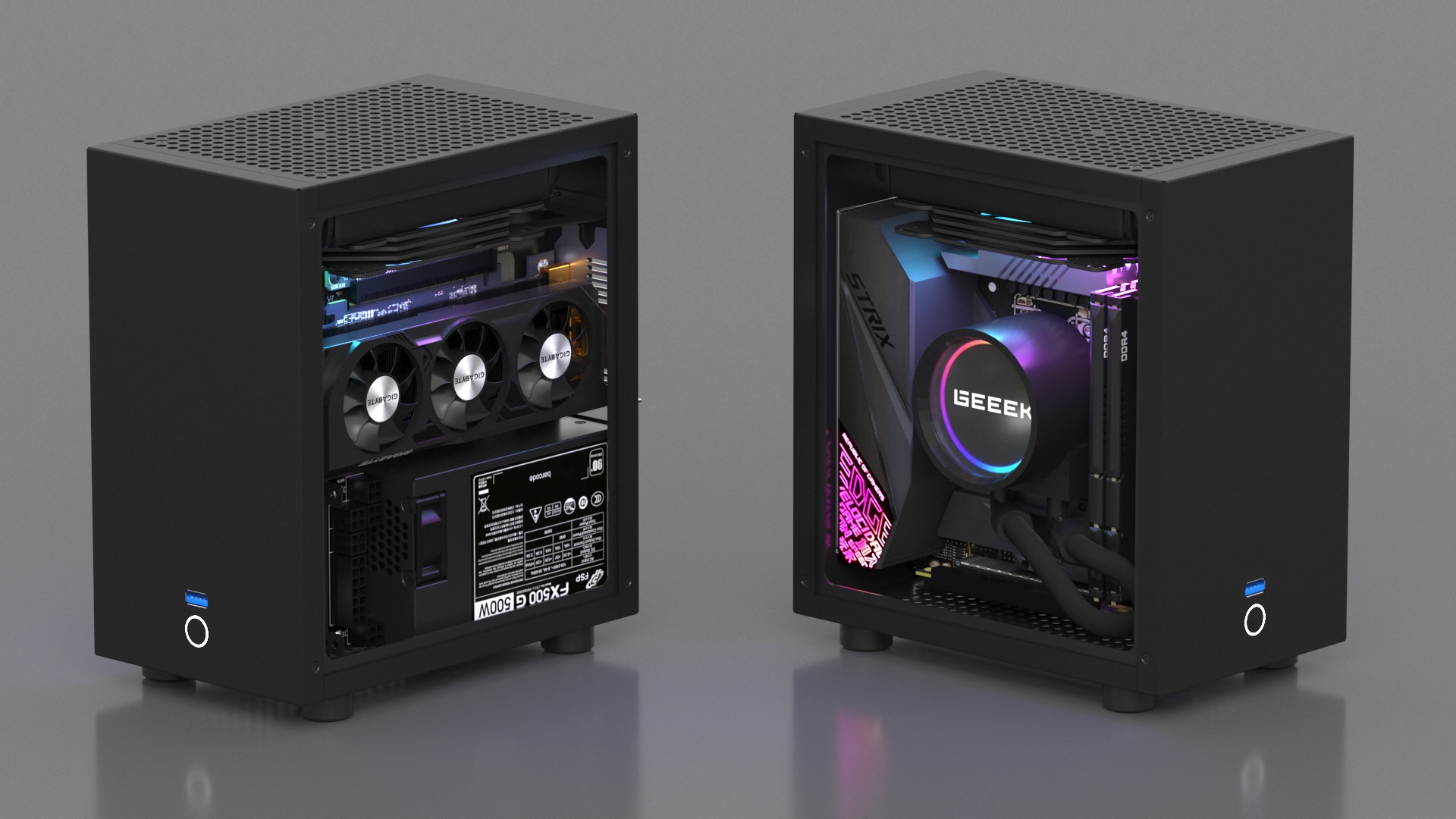 geeek m31 case with 2.5 slot gpu support