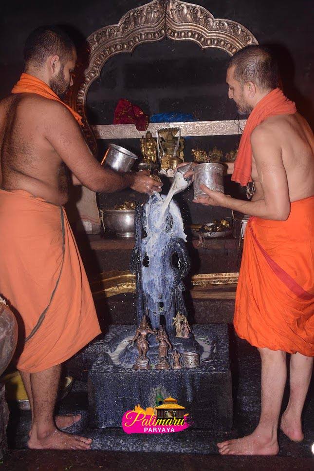 Special Panchamruta Abhisheka of Shri... - Sri Palimaru Matha