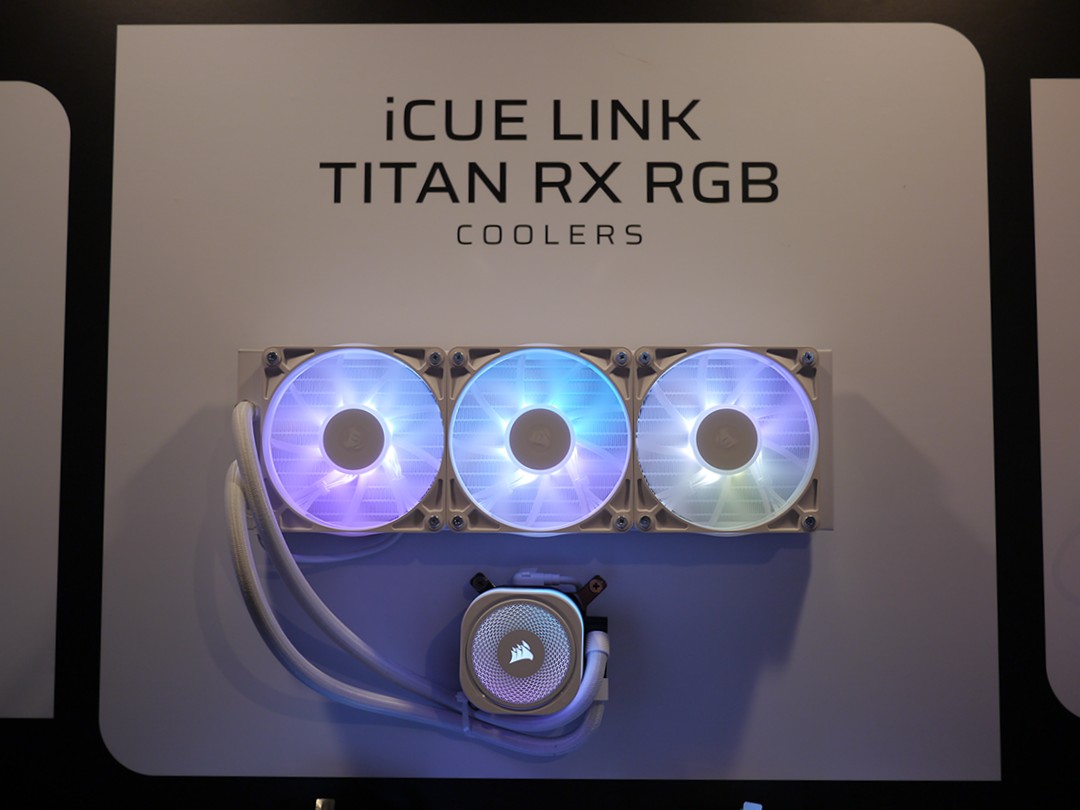 CORSAIR - iCUE LINK TITAN RX debuts a new converged flow... | Facebook