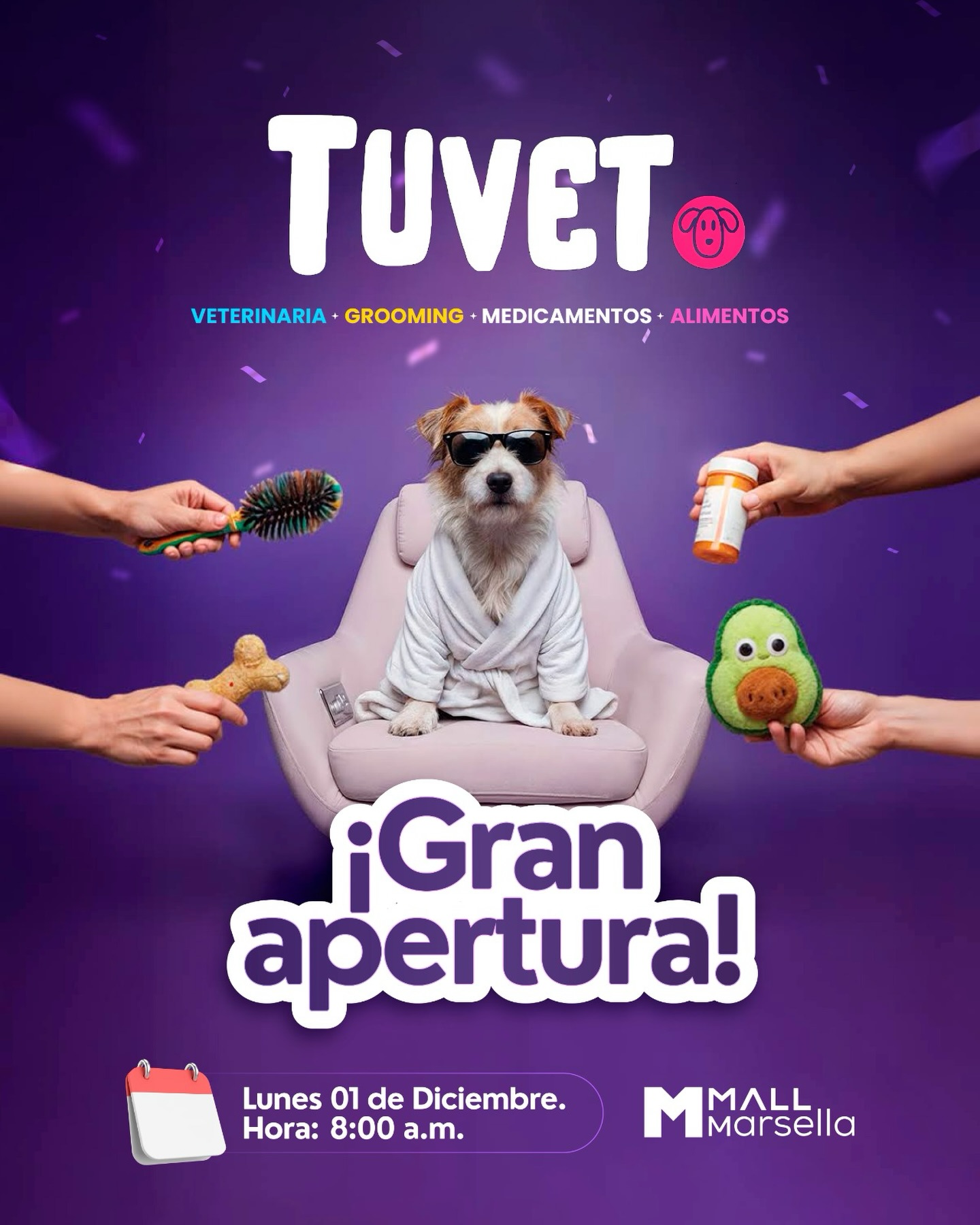 Mall Marsella - 🐾💙 ¡Llegó Veterinaria Tuvet a Mall... | Facebook