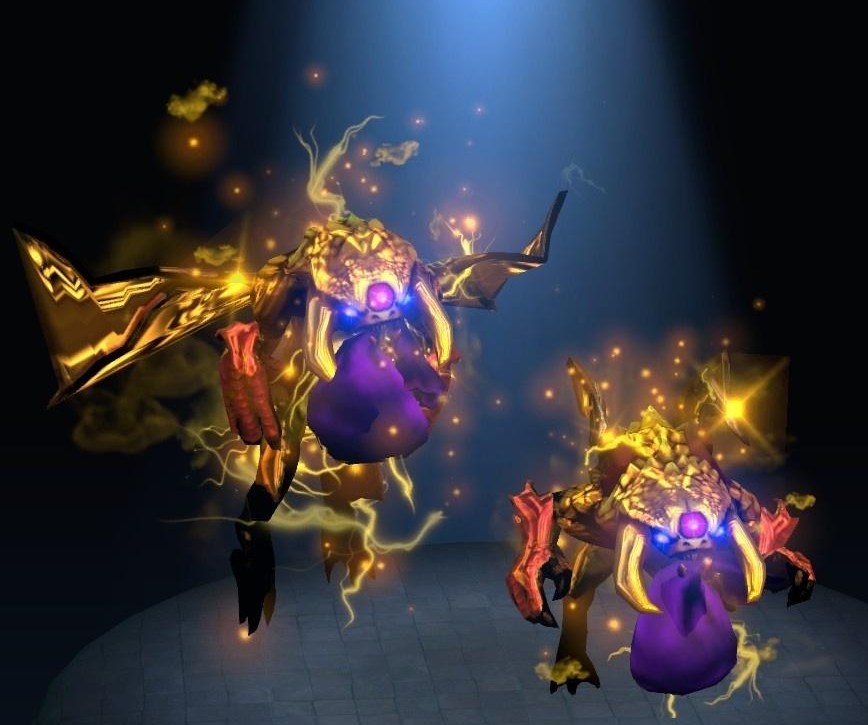 👑Unusual Golden Baby Roshan👑 เอฟเฟค Ionic Vapor + สี Midas Gold ราคา ...
