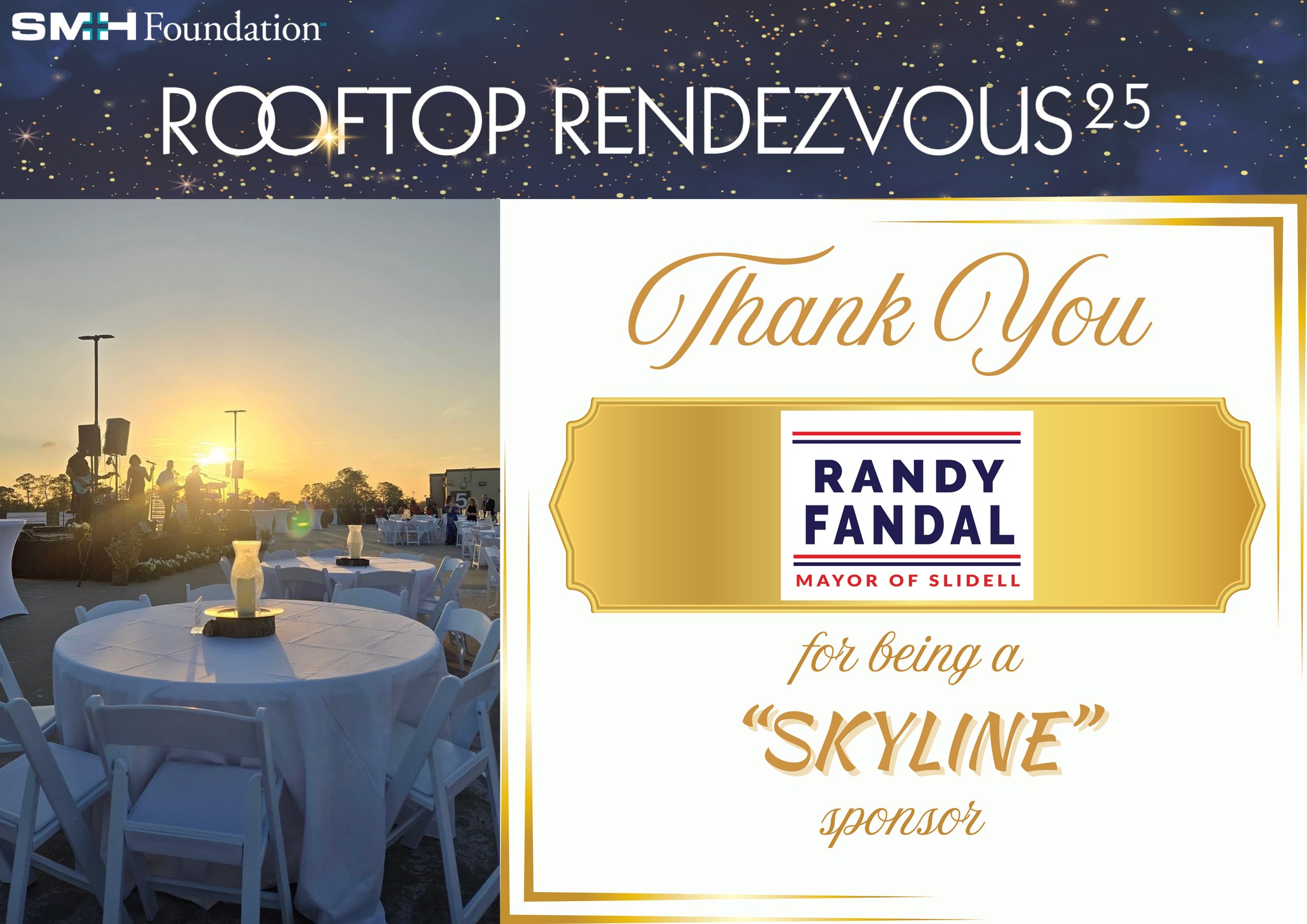 SMH Foundation - We are excited to have Randy Fandal -... | Facebook