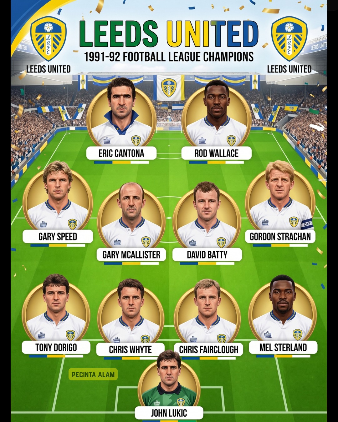 The Champions Leeds United and the 1992/93 Pre Season Makita