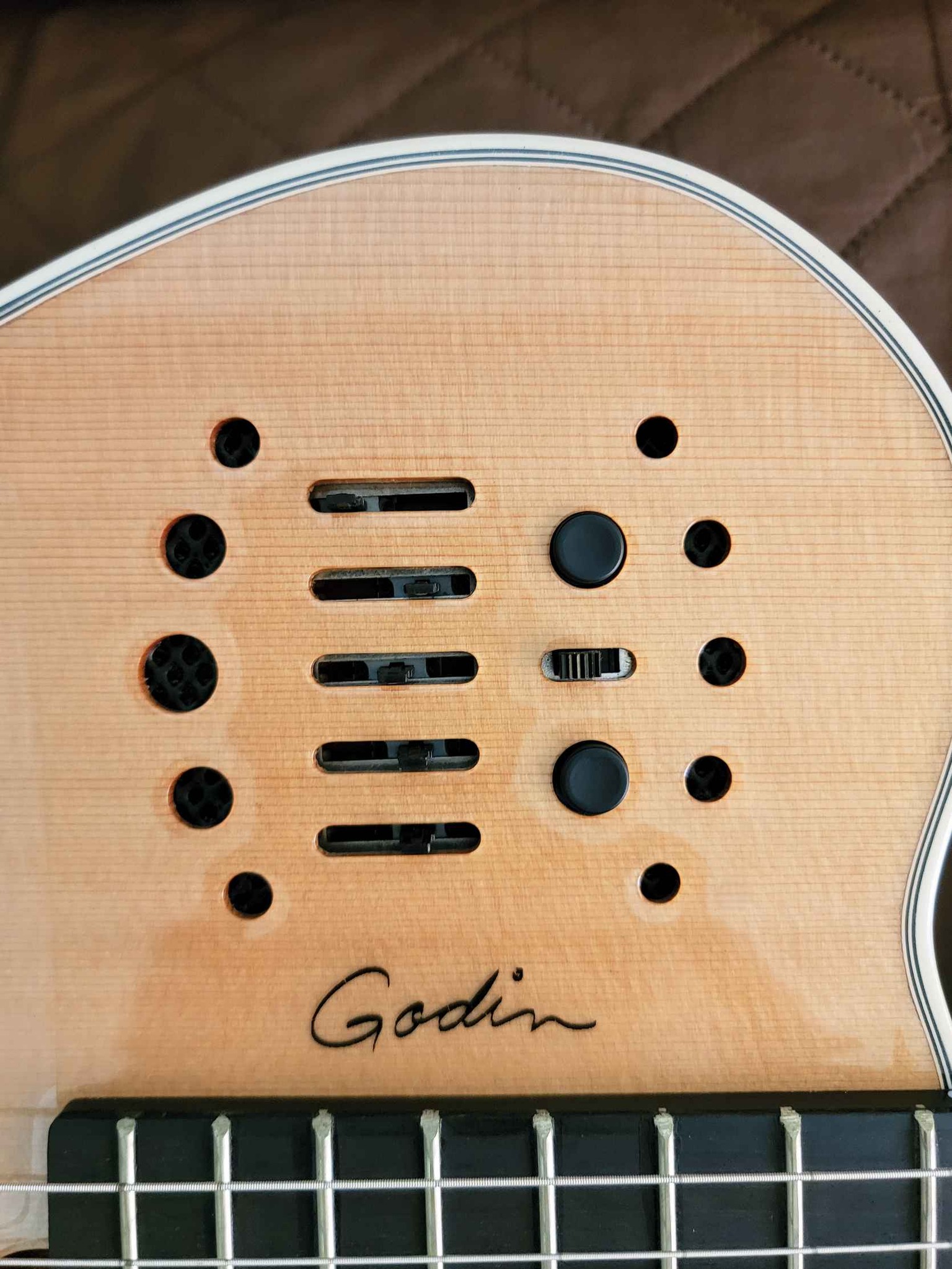 GUITARRA MODELO GODIN CON SITEMA GO ACUSTIC MEJOR QUE RMC - Electric ...