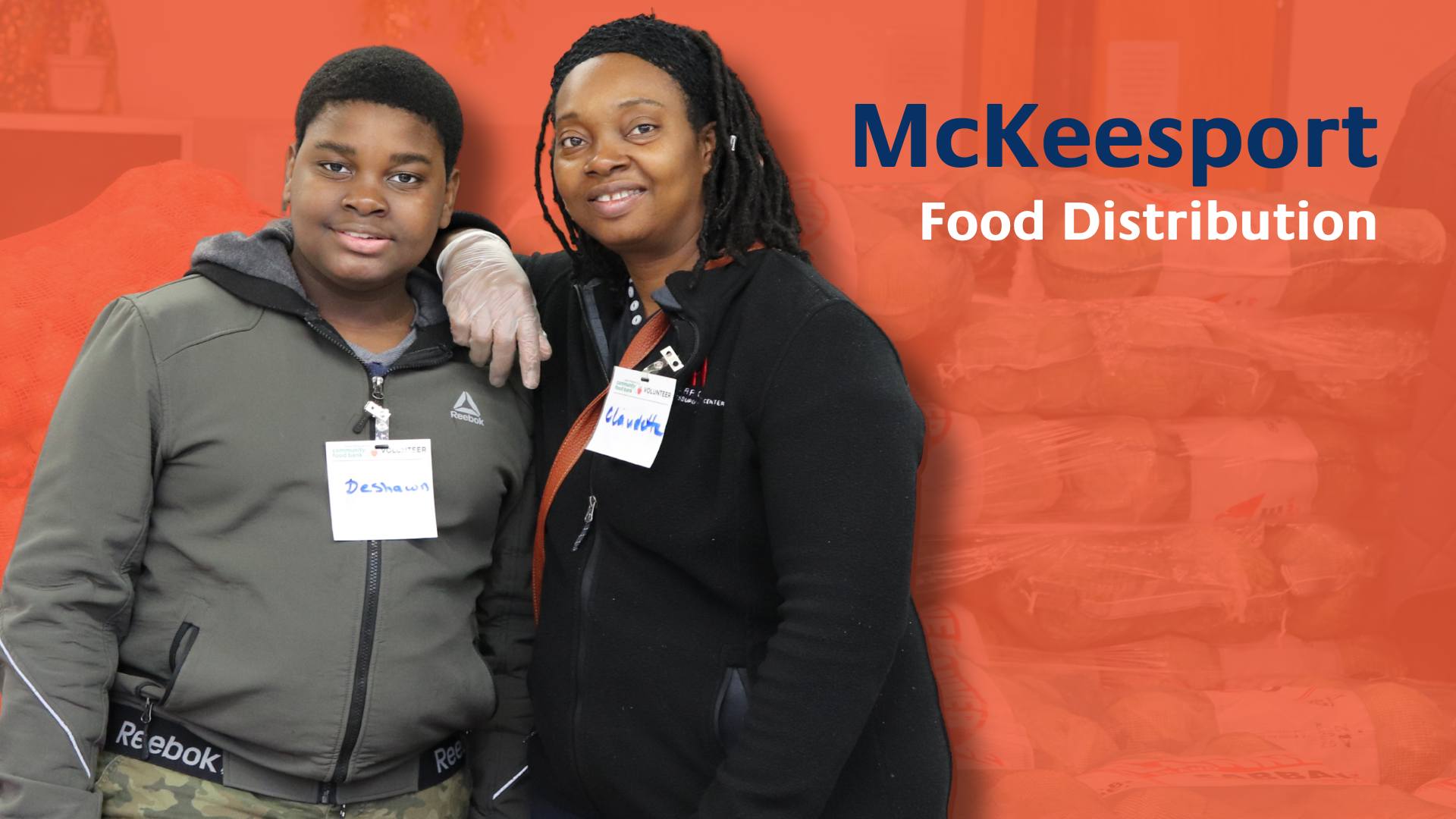 McKeesport Drive-Up Food Distribution