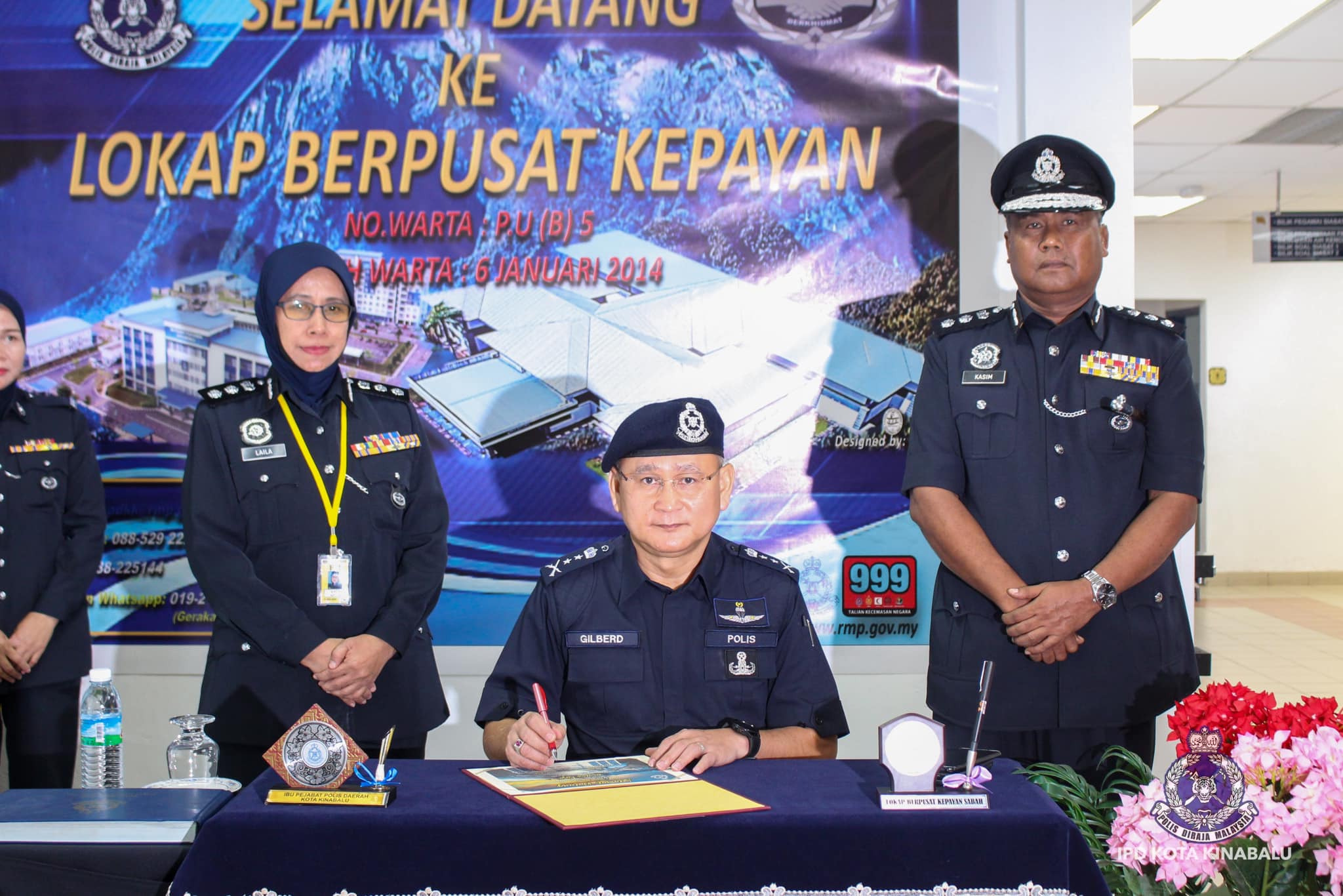 LAWATAN KERJA YDH DCP GILBERD... - Polis Daerah Kota Kinabalu | Facebook