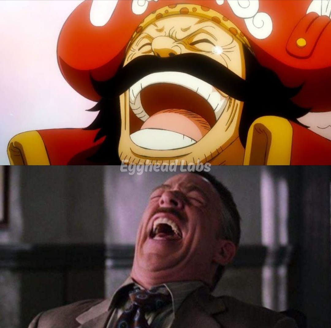 Egghead Labs - When Roger found the One Piece 🤣🤣🤣 #onepiece