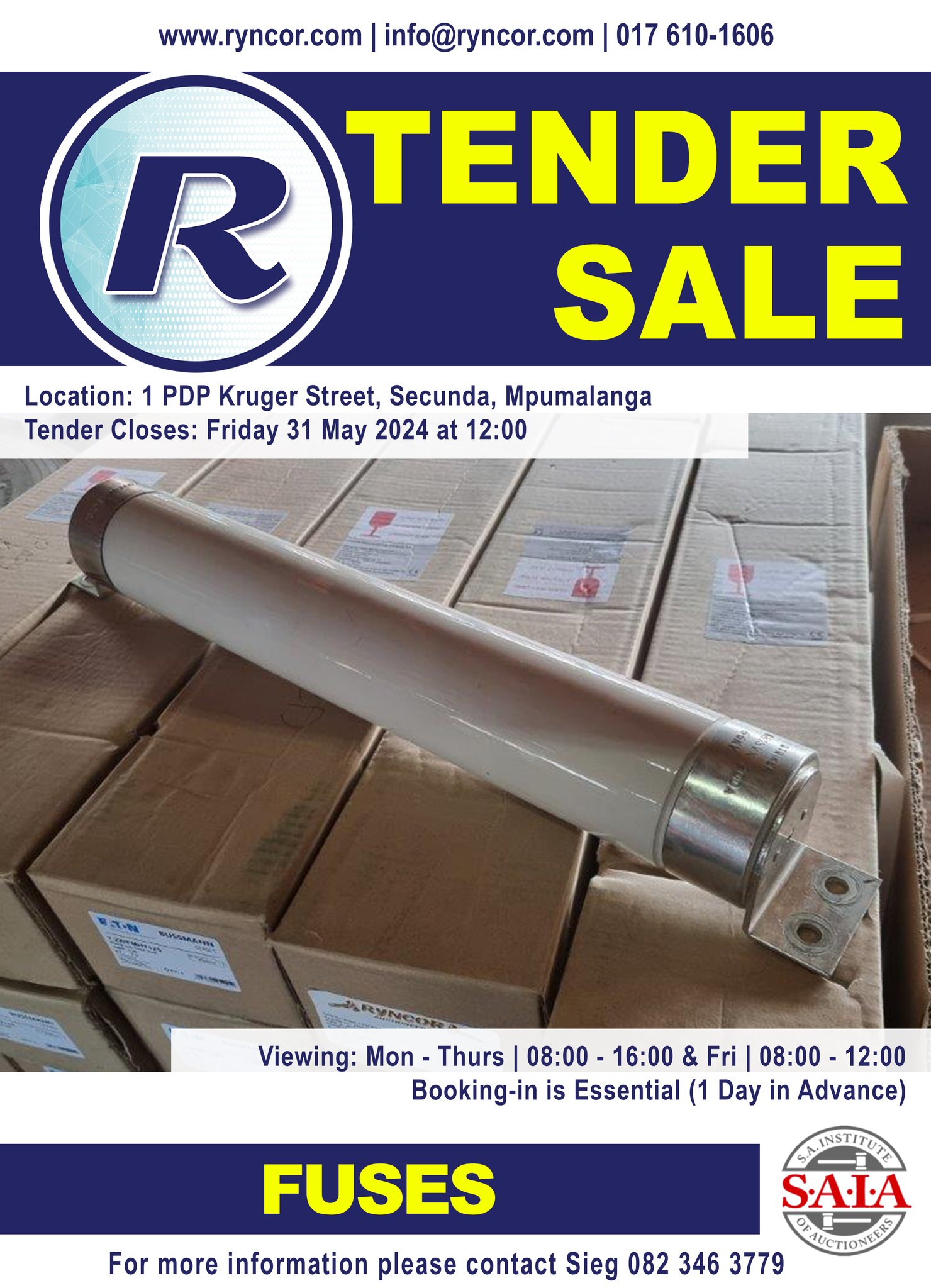 ryncor-tender-sale-secunda-fuses-tender-closing-date-friday-31