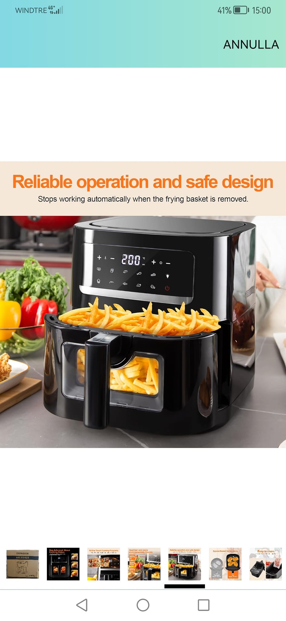 Philips Dual Basket Air Fryer - Cottura Sana, Veloce E Versatile Capacita 9l Touchscreen Design A 2 Cestelli Na350 00 Philips Dual Basket Air Fryer - Cottura Sana, Veloce E Versatile Capacita 9l Touchscreen Design A 2 Cestelli Na350 00