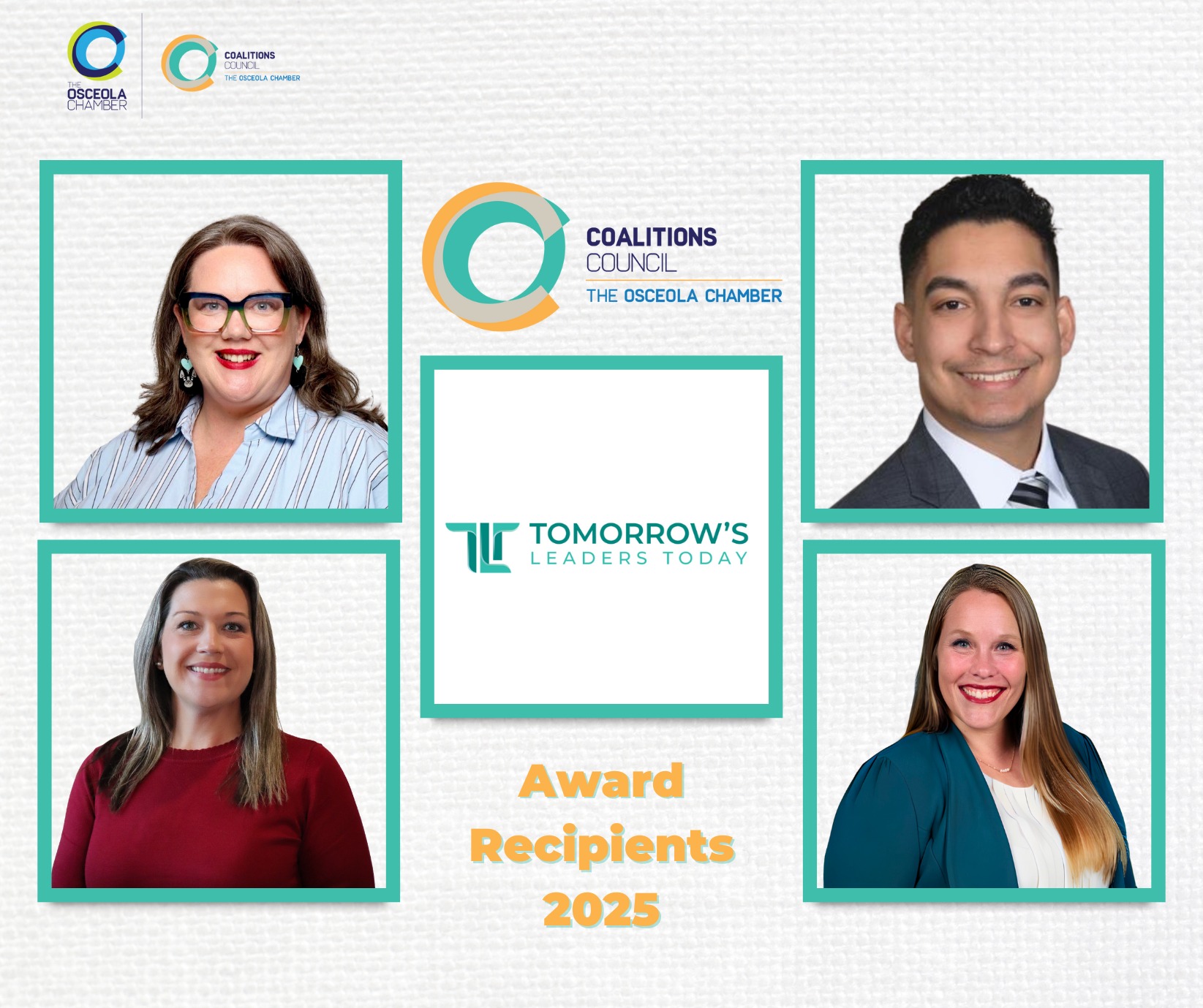 The Osceola - Meet the recipients of the 2025 Tomorrow's Leaders Today ...