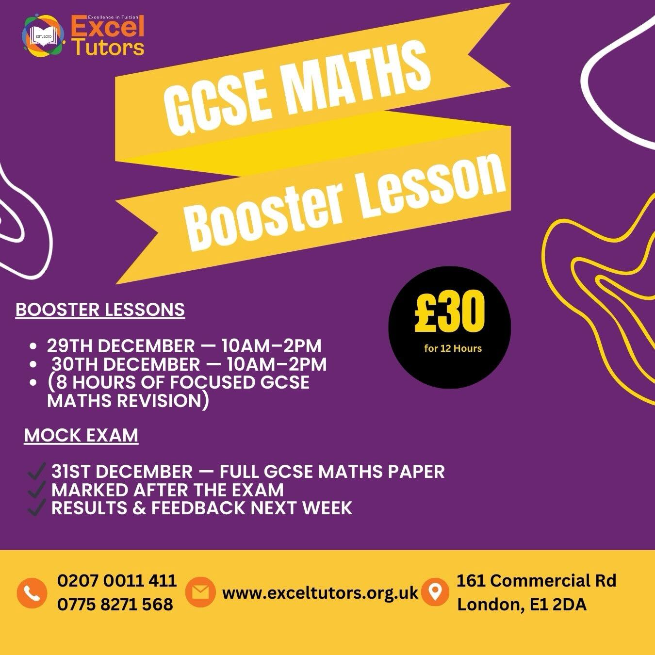 Excel Tutors Limited | London