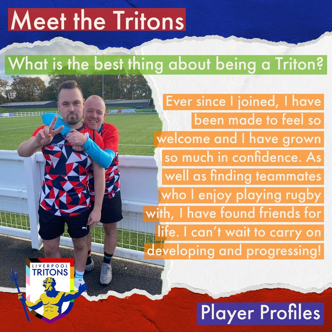 🧜🏼‍♂️🏆🏉 Meet... - Liverpool Tritons - Inclusive Rugby Club | Facebook