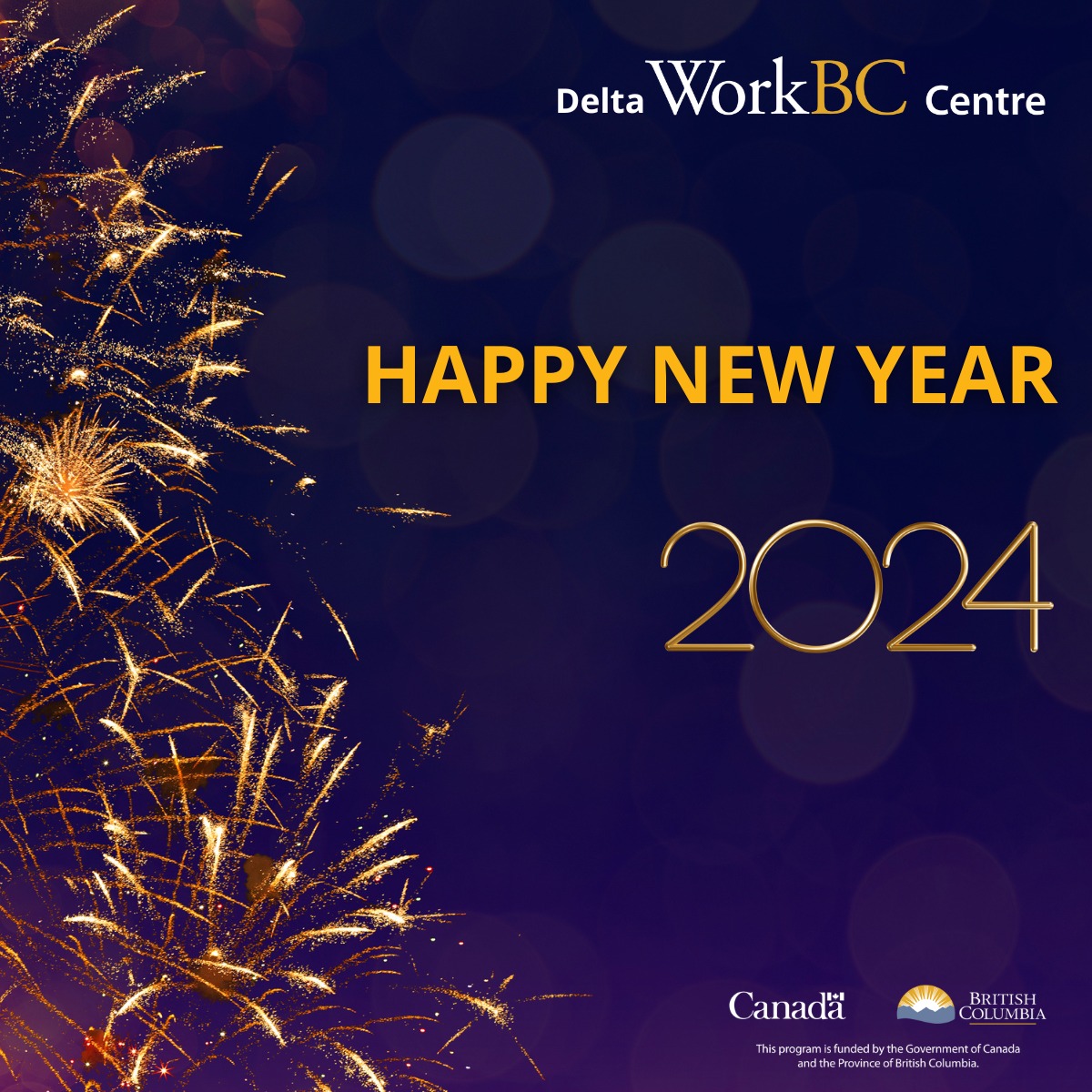 Work BC Delta - The team at WorkBC Delta wishes you a 2024... | Facebook
