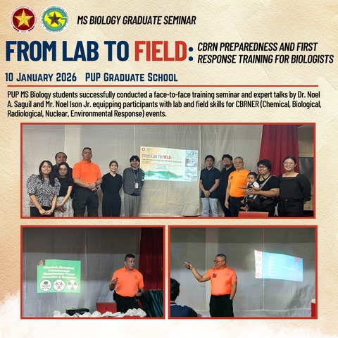 PUP MS Biology Program | Manila