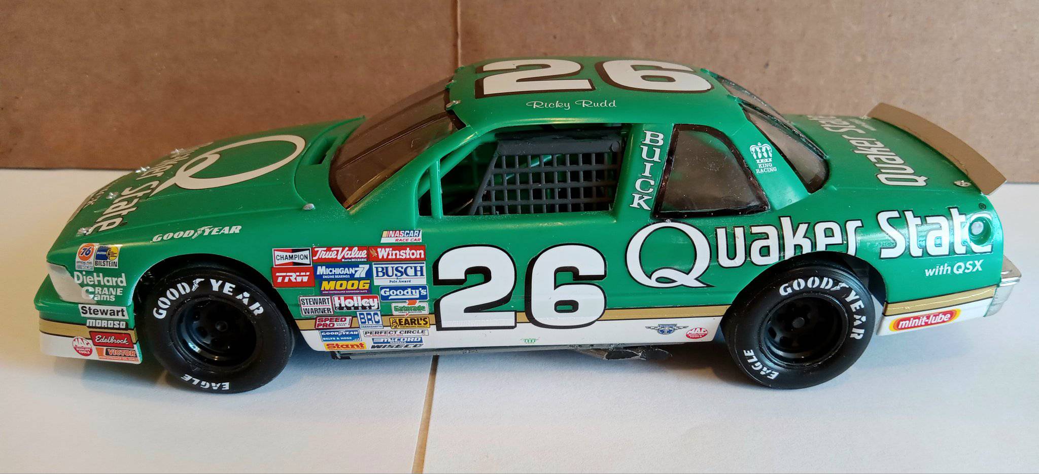 NASCAR Modeling | Just completed: Ricky Rudd's #26 Quakerstate Buick ...
