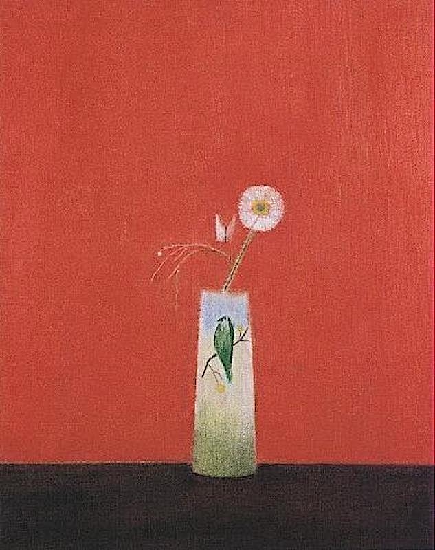 Flowers in a Bird Vase