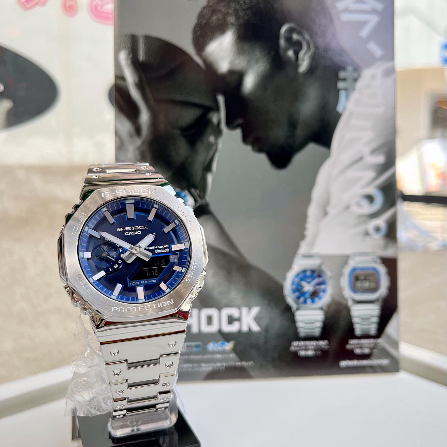 GSHOCK #GMB2100AD2AJF 人気の八角形フェイス2100シリーズ 鮮やかな 