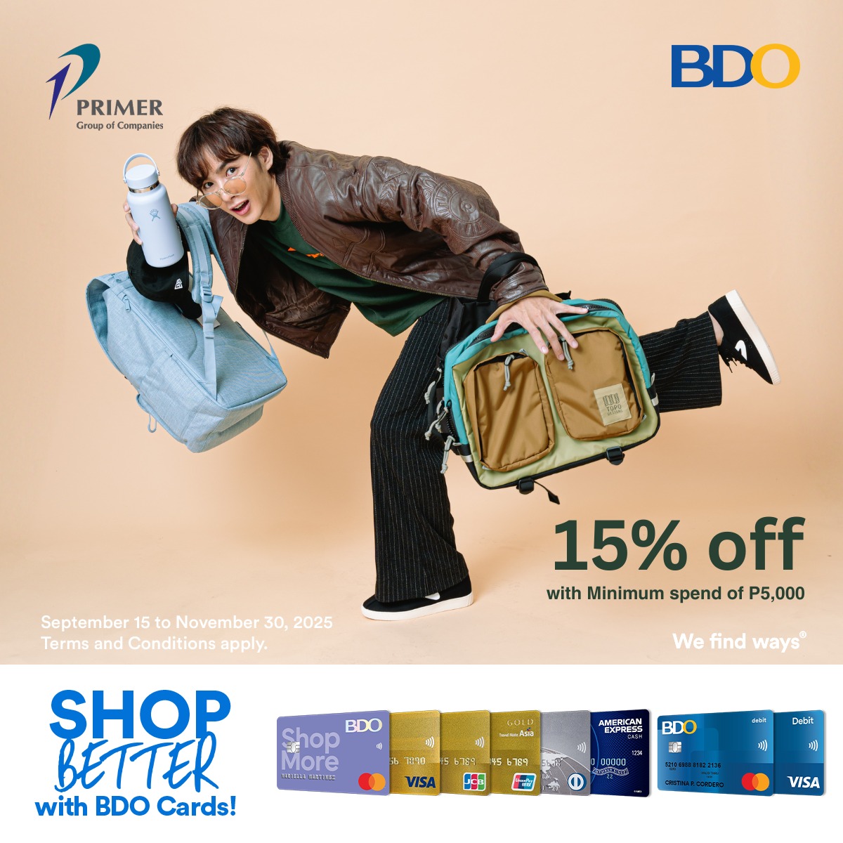 Limketkai - You've earned it! Tap into those BDO Credit Card privileges ...