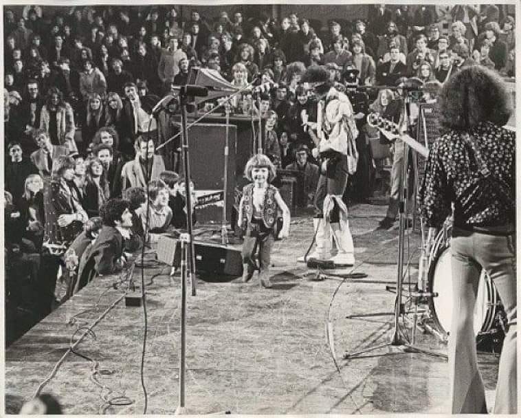 Jimi Hendrix was on stage at the Royal Albert Hall, London, in