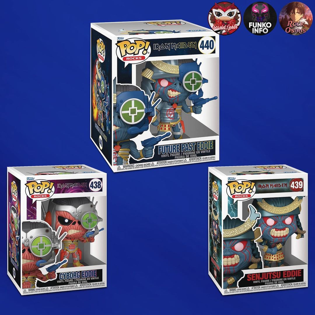 Funko POP アイアン・メイデン Iron Maiden デジタルNFT Iron Maiden x Funko NFTs release on September 30