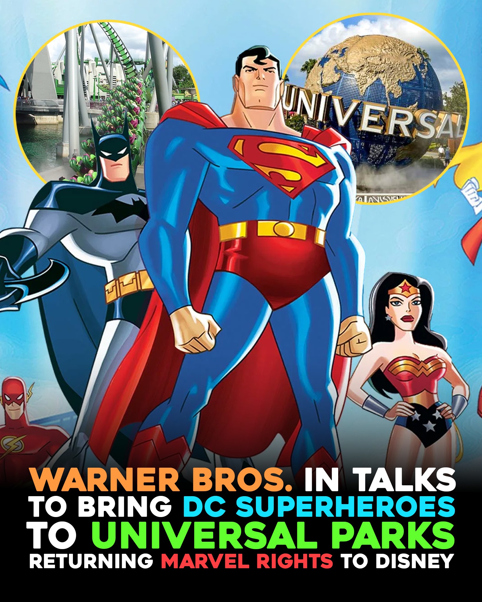Disney Dorks - Warner Bros. considers licensing DC heroes... | Facebook