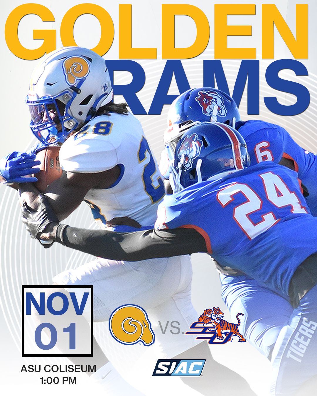 Albany - Cheer on the Golden Rams Football team as they take on the ...