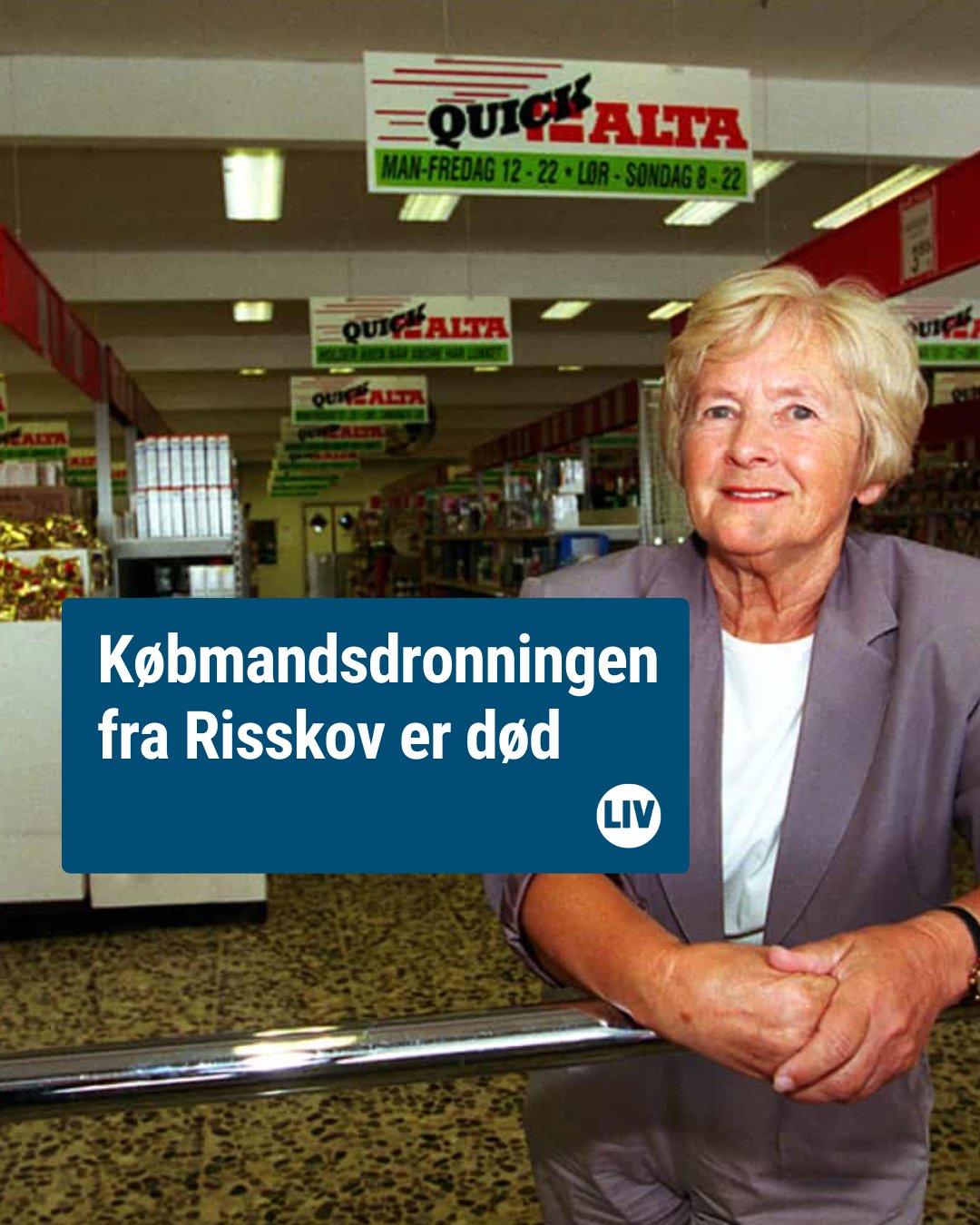 Risskov LIV - Ida Jakobsen var købmand i 70 år og drev... | Facebook