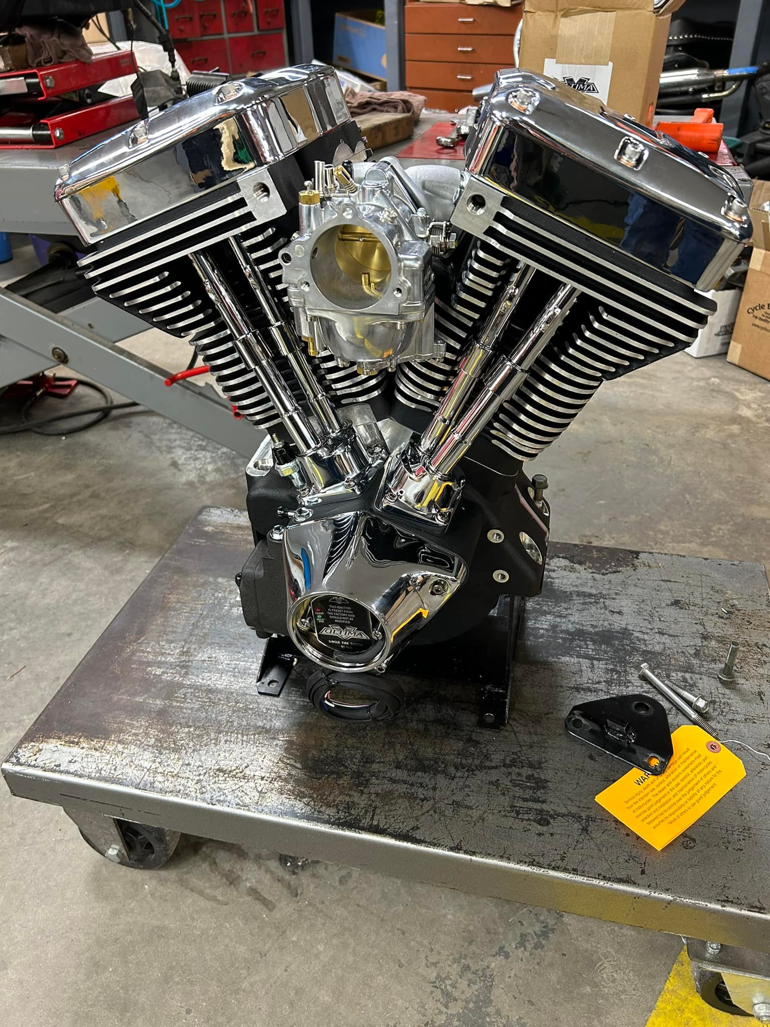 New, right out of the box,... - West Side Custom Cycles