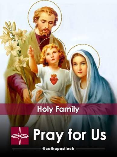 Monsignor - HOMILY ON THE SOLEMNITY OF THE HOLY FAMILY OF JESUS, MARY ...