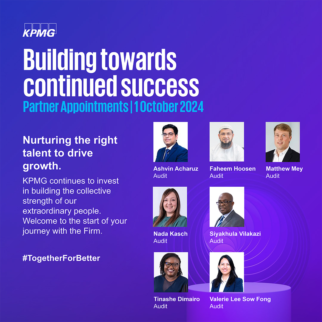 KPMG - Congratulations to our newly appointed partners! Ashvin D ...