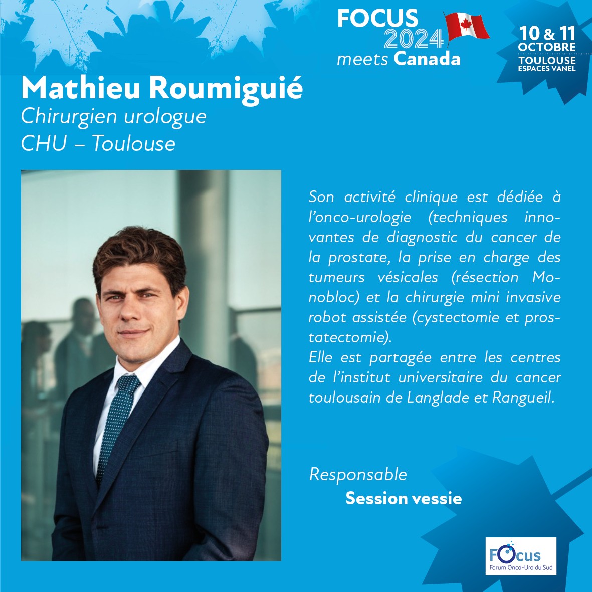 FOCUS Forum d'Onco-Urologie du Sud | Toulouse
