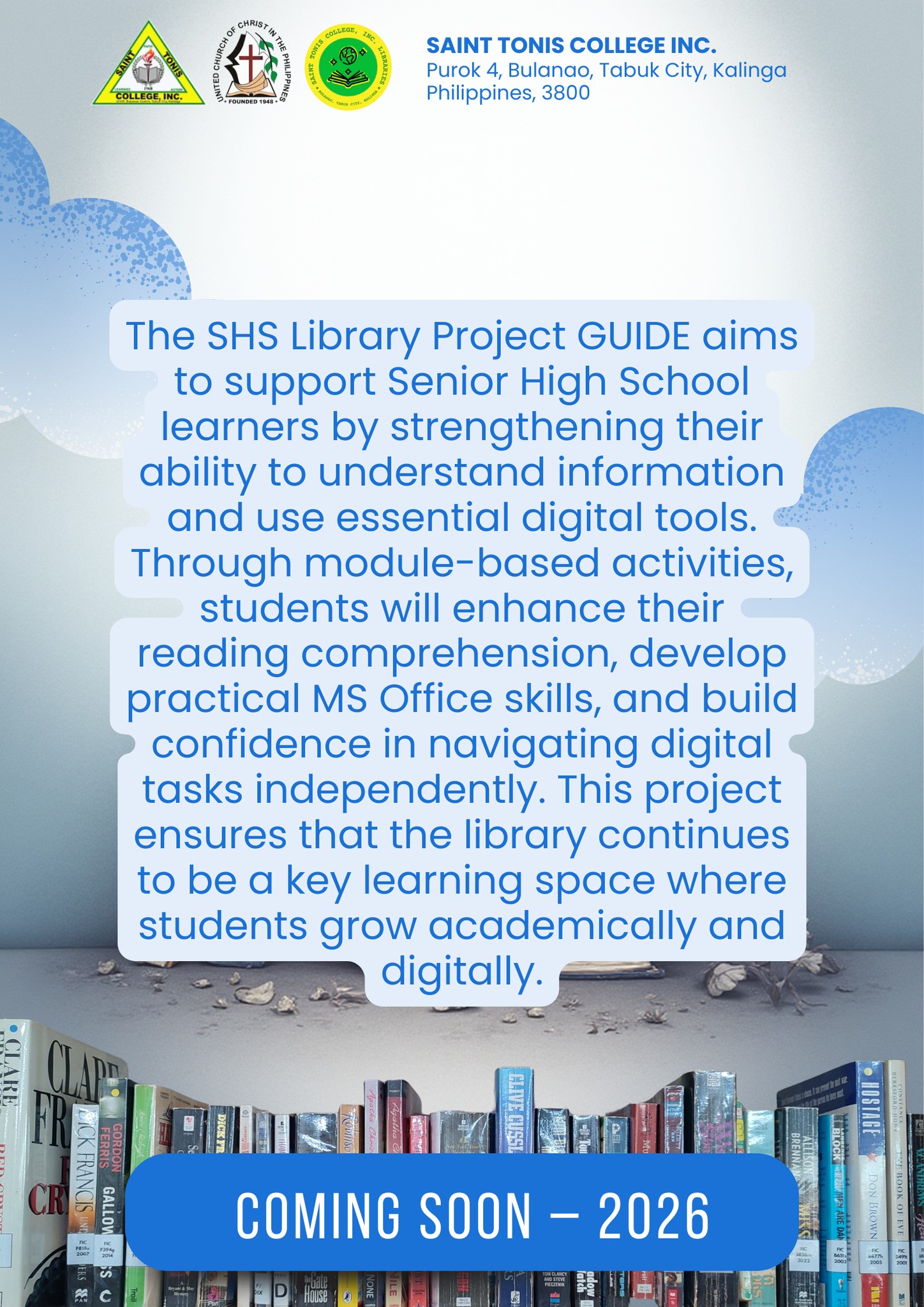 Saint Tonis College Libraries | Tabuk