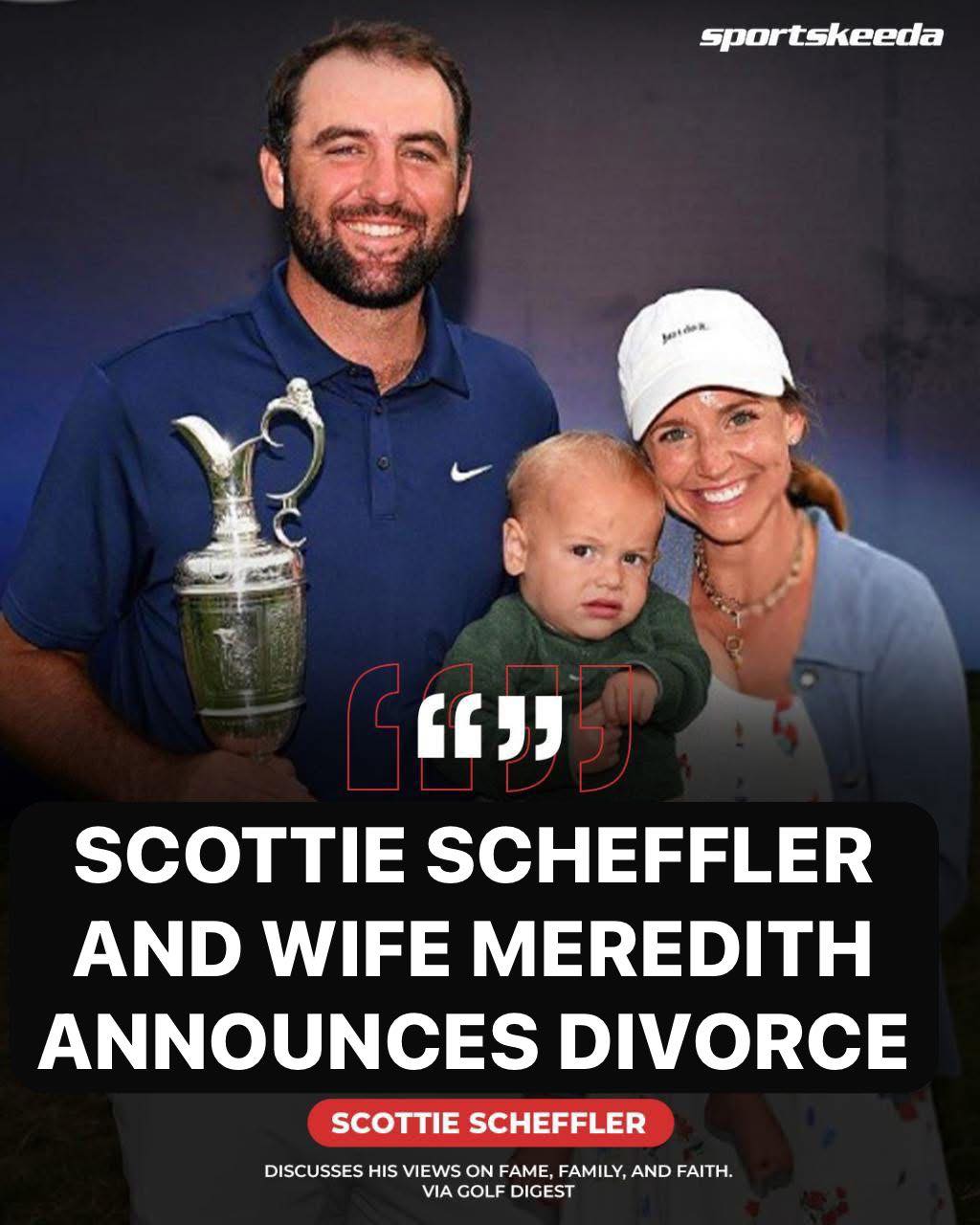 SportNova - BREAKING:Scottie Scheffler’s Marriage COLLAPSES as Wife ...