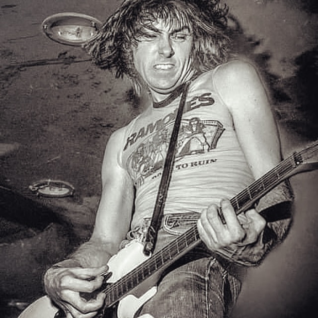 Johnny Ramone, 1979. Here' Johnny at the El Mocambo in Toronto