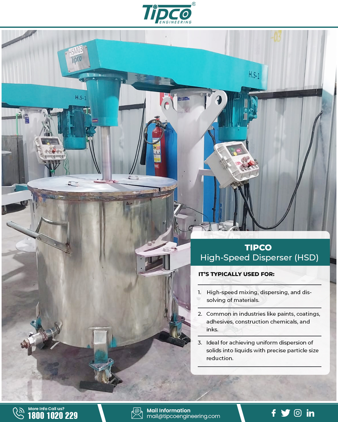 Tipco Engineering India | Sonipat