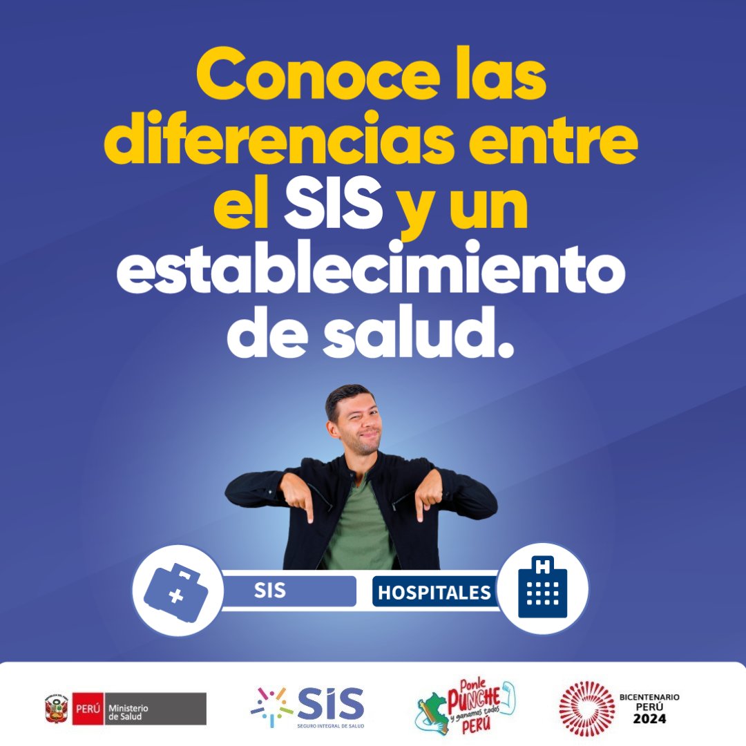 #AprendeConElSIS 📚 Conoce las... - Seguro Integral de Salud