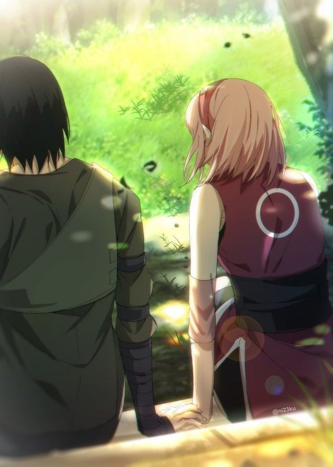 Mrs. Uchiha - #95 PapaSuke y Sarada, llegan a los puestos de la aldea ...
