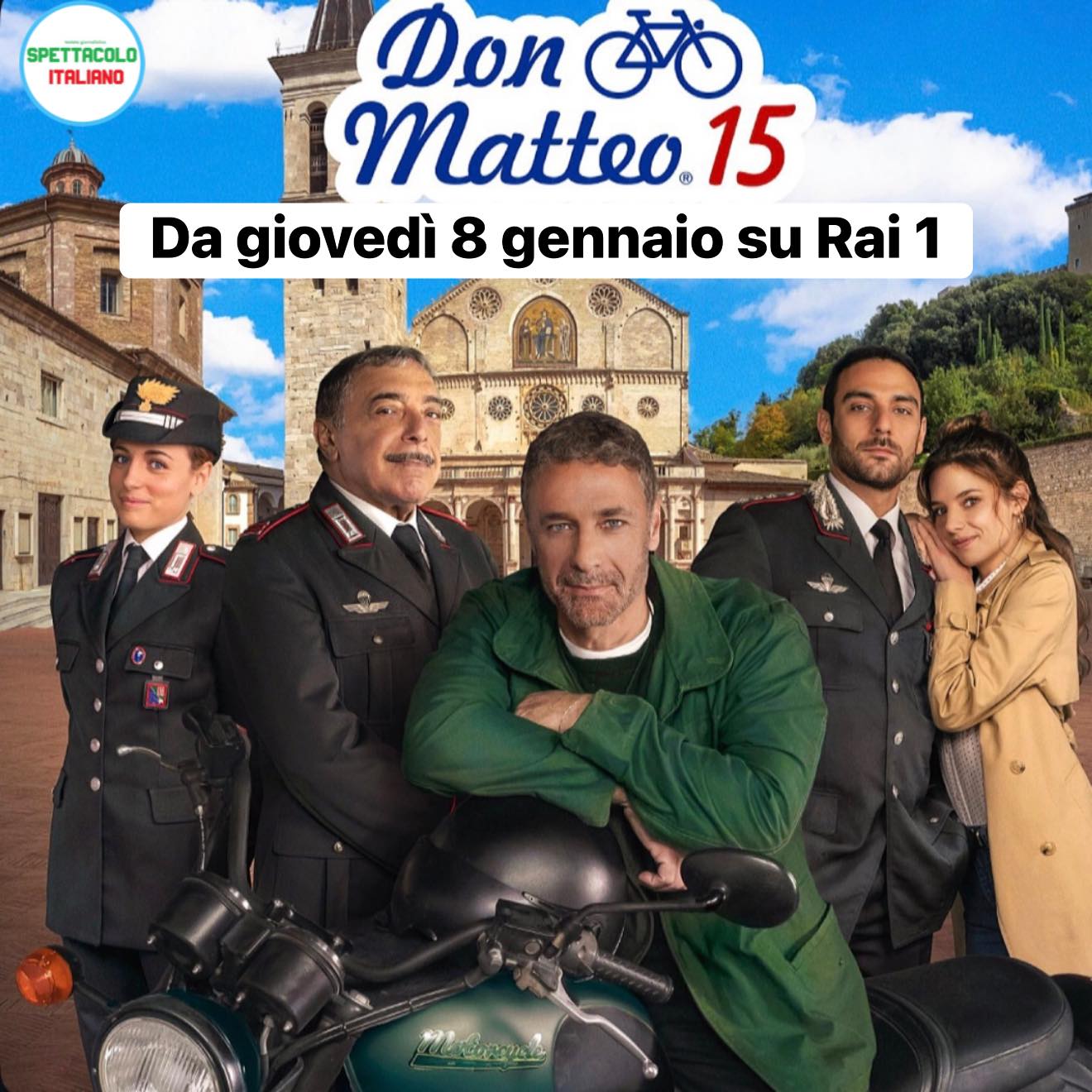 Piper - 🔵 Don Matteo 15 esce giovedì 8 gennaio 2026 su Rai 1. Siete ...