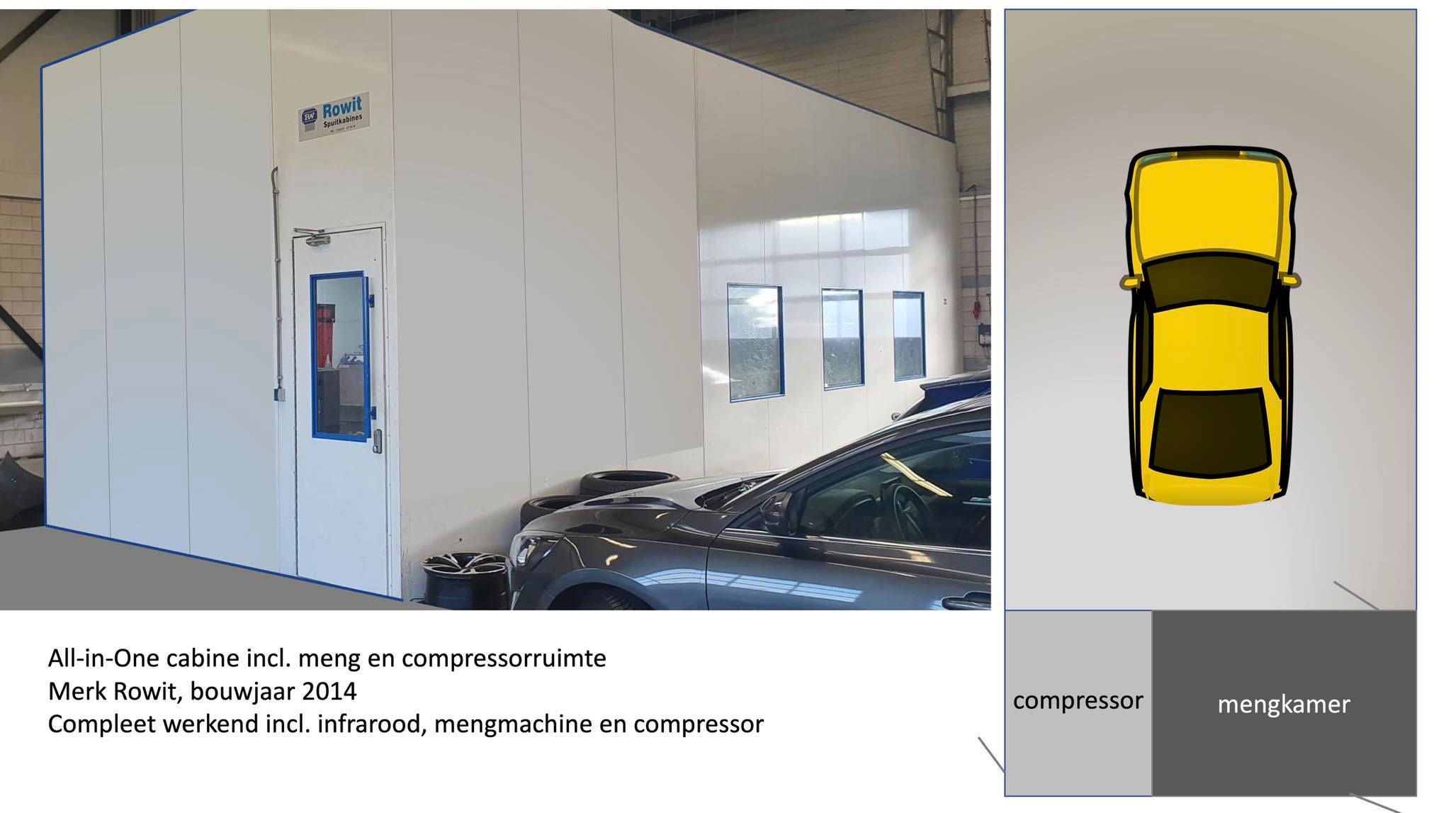 Autospuiten Forum Marketplace | Te koop Rowit All in One cabine met ...