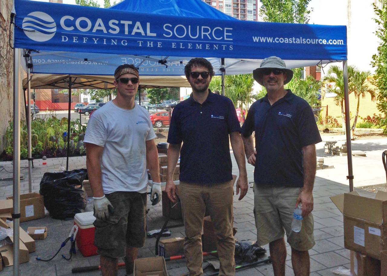 Coastal Source - The hottest day of the year is no match...
